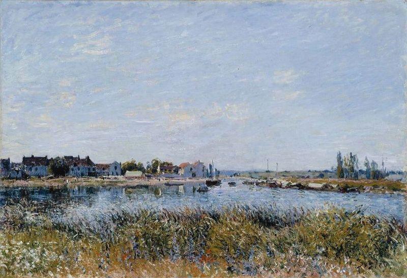 Alfred Sisley Le Matin Sweden oil painting art